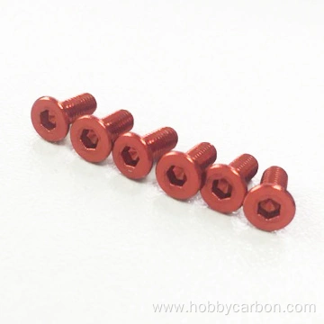 Aluminum Socket Button Screws, 7075 aluminum drone bolt
